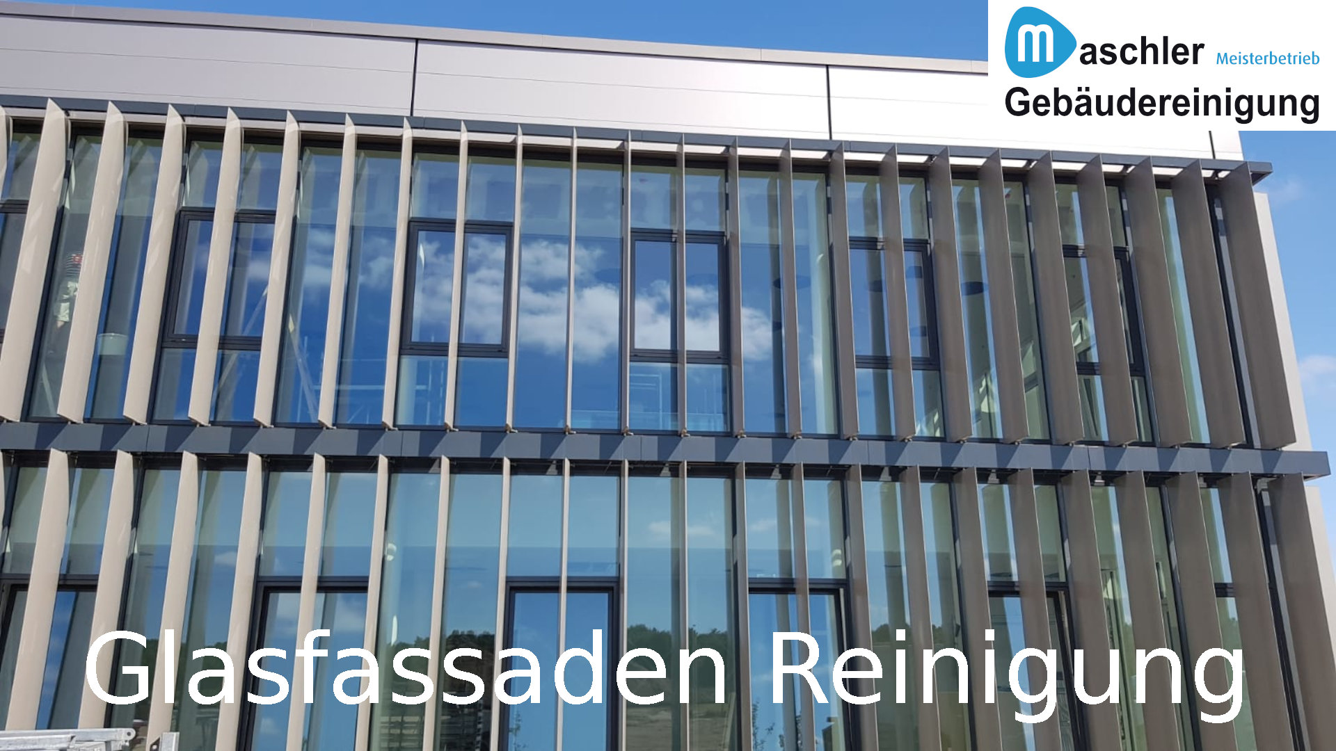 Glasfassadenreinigung - Gebäudereinigung Maschler Rostock