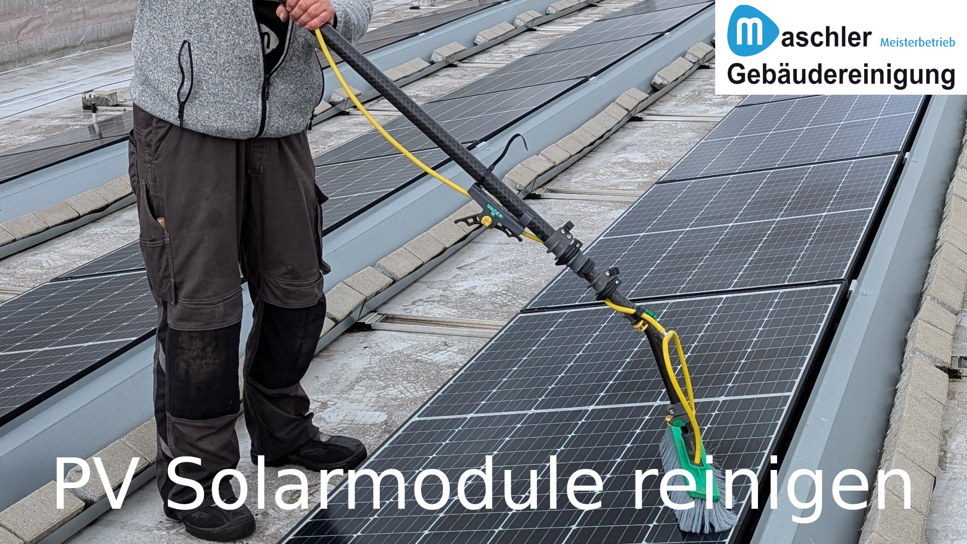 PV Solarreinigung - Dachreinigung